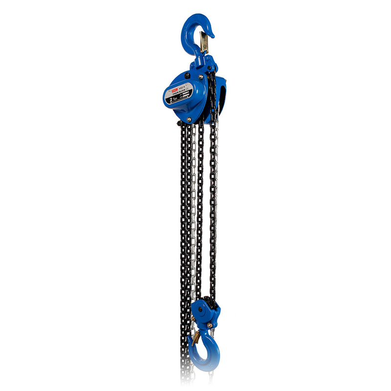 قطر زنجیره 5mm 2T 3m/min 12m لیفت دستی بلاک زنجیره